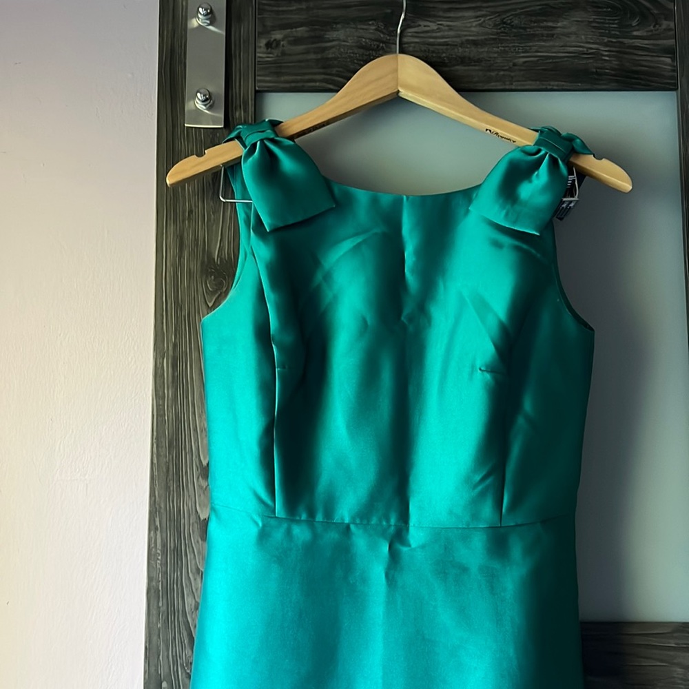 Ann Taylor dress with bow shoulder